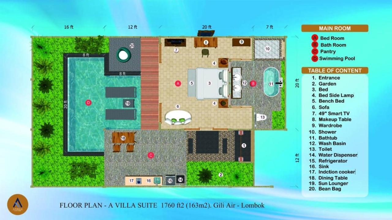 A Villa Гили-Эйр Экстерьер фото
